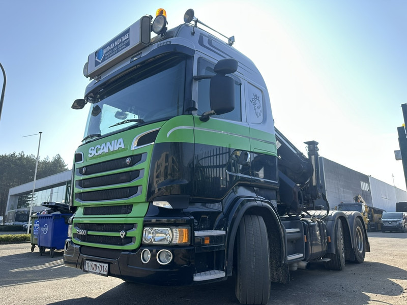 Scania R500 V8 6x2 TRACTOR + CRANE MKG HLK 231 HP (23tm) - 4x HYDR - RADIO - RETARDER - MANUAL - LIFT + STEERING AXLE - Tractor head: gambar 4 Scania R500 V8 6x2 TRACTOR + CRANE MKG HLK 231 HP (23tm) - 4x HYDR - RADIO - RETARDER - MANUAL - LIFT + STEERING AXLE - Tractor head: gambar 4