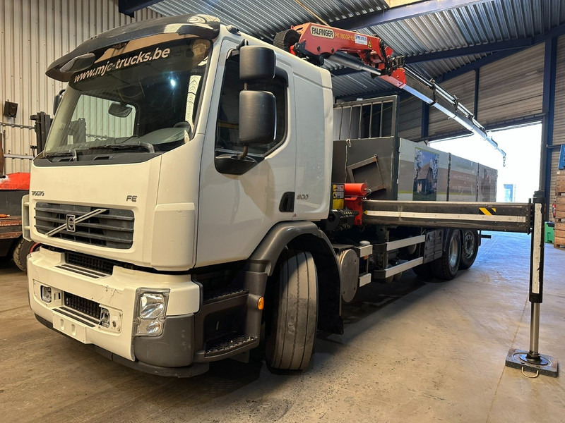 Volvo FE 300 6x2 + crane (20m!) PALFINGER PK18002 E 6x - LIFT / STEERING AXLE - MANUAL - EURO 5 - Truk flatbed, Truk derek: gambar 4 Volvo FE 300 6x2 + crane (20m!) PALFINGER PK18002 E 6x - LIFT / STEERING AXLE - MANUAL - EURO 5 - Truk flatbed, Truk derek: gambar 4