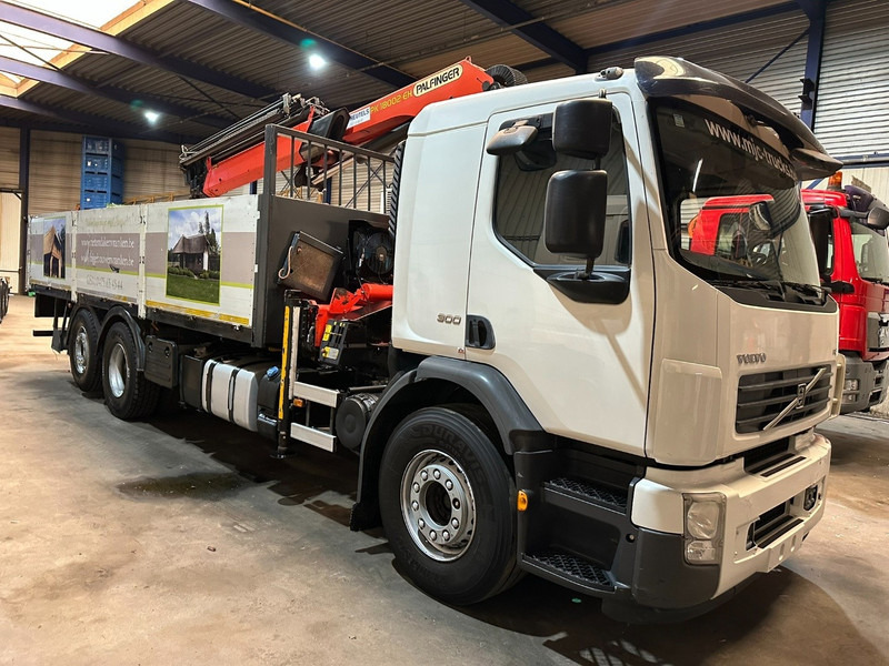 Volvo FE 300 6x2 + crane (20m!) PALFINGER PK18002 E 6x - LIFT / STEERING AXLE - MANUAL - EURO 5 - Truk flatbed, Truk derek: gambar 1 Volvo FE 300 6x2 + crane (20m!) PALFINGER PK18002 E 6x - LIFT / STEERING AXLE - MANUAL - EURO 5 - Truk flatbed, Truk derek: gambar 1