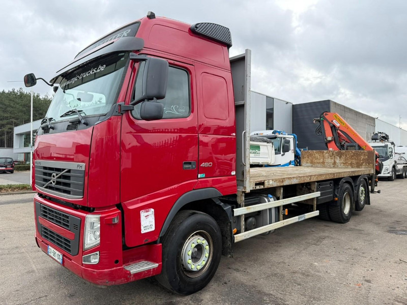 Volvo FH 460 6x2 PRITSCHE + KRAN PALFINGER PK18002 EH + RADIO + ROTATOR - LIFT + LENK ACHSE - TÜV 04/2026 - A/C - PRITSCHE 7m50 - I-SHIFT - EURO 5 - Truk flatbed, Truk derek: gambar 3 Volvo FH 460 6x2 PRITSCHE + KRAN PALFINGER PK18002 EH + RADIO + ROTATOR - LIFT + LENK ACHSE - TÜV 04/2026 - A/C - PRITSCHE 7m50 - I-SHIFT - EURO 5 - Truk flatbed, Truk derek: gambar 3