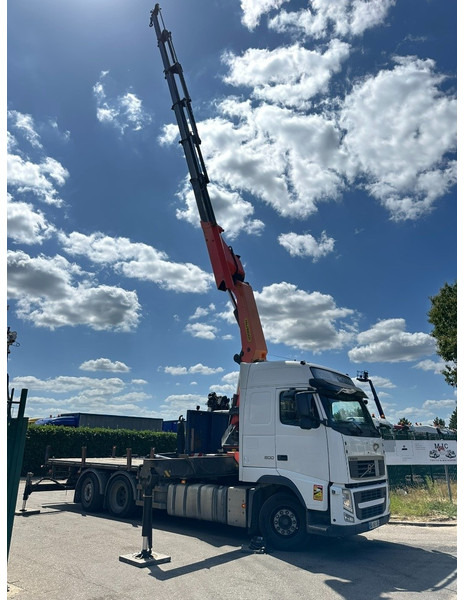 Volvo FH 500 6X2 + CRANE PALFINGER PK50002 E 6x - RETARDER - PLATFORM 6m20 - TWISTLOCKS 20' - 561.000km - EURO 5 - Truk derek: gambar 4 Volvo FH 500 6X2 + CRANE PALFINGER PK50002 E 6x - RETARDER - PLATFORM 6m20 - TWISTLOCKS 20' - 561.000km - EURO 5 - Truk derek: gambar 4