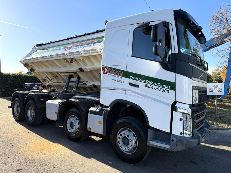 Volvo FH 500 8x4 MEILLER 3-WAY / 3 SEITEN KIPPER - *202.000km* - DEUTSCHE BRIEF - AIR SUP. / LUFTFEDERUNG - GUTE ZUSTAND! - Truk jungkit: gambar 4 Volvo FH 500 8x4 MEILLER 3-WAY / 3 SEITEN KIPPER - *202.000km* - DEUTSCHE BRIEF - AIR SUP. / LUFTFEDERUNG - GUTE ZUSTAND! - Truk jungkit: gambar 4