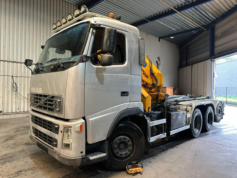 Volvo FH12-420 8x4 HOOKLIFT AJK + CRANE EFFER 250 - 3S - RADIO - TRIDEM LIFT + STEERING AXLE - I SHIFT - BE TRUCK - Hook lift, Truk derek: gambar 1 Volvo FH12-420 8x4 HOOKLIFT AJK + CRANE EFFER 250 - 3S - RADIO - TRIDEM LIFT + STEERING AXLE - I SHIFT - BE TRUCK - Hook lift, Truk derek: gambar 1