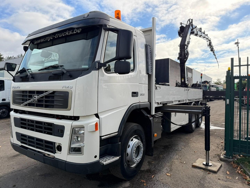 Volvo FM 300 6x4 + (25.8m!) PRITSCHE + KRAN HIAB 245 E-5 + JIB 65 X-3 + 2 ME - *228.000km* - MANUAL - A/C - EURO 3 - BELGIAN TRUCK - Truk flatbed, Truk derek: gambar 3 Volvo FM 300 6x4 + (25.8m!) PRITSCHE + KRAN HIAB 245 E-5 + JIB 65 X-3 + 2 ME - *228.000km* - MANUAL - A/C - EURO 3 - BELGIAN TRUCK - Truk flatbed, Truk derek: gambar 3