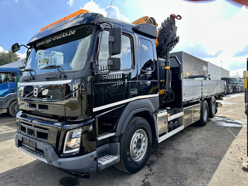 Volvo FMX 370 6x2 PRITSCHE 6M35 + KRAN EFFER 215/6S -*127.000km* - LIFT AXLE - DOUBLE WHEELS - I SHIFT - EURO 6 - BE PAPERS - Truk flatbed, Truk derek: gambar 4 Volvo FMX 370 6x2 PRITSCHE 6M35 + KRAN EFFER 215/6S -*127.000km* - LIFT AXLE - DOUBLE WHEELS - I SHIFT - EURO 6 - BE PAPERS - Truk flatbed, Truk derek: gambar 4