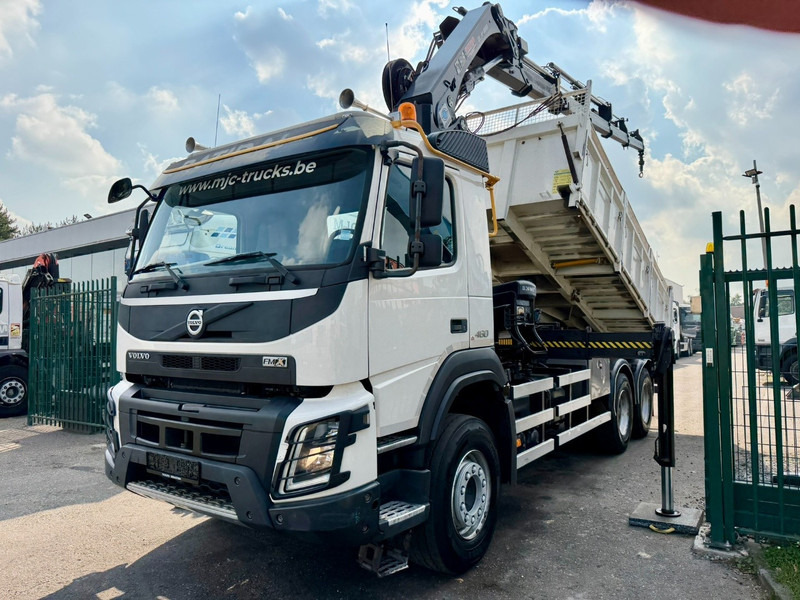 Volvo FMX 460 6x4 TIPPER + CRANE HIAB 244 E-5 HIPRO - ROTATOR - RADIO - *349.000km* - EURO 6 - 13T AXLES - BE TRUCK - Truk jungkit, Truk derek: gambar 3 Volvo FMX 460 6x4 TIPPER + CRANE HIAB 244 E-5 HIPRO - ROTATOR - RADIO - *349.000km* - EURO 6 - 13T AXLES - BE TRUCK - Truk jungkit, Truk derek: gambar 3