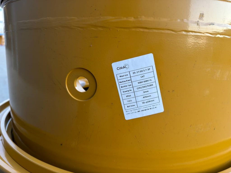 Cat 17.00-25/1.7 RIM for 20.5 x 25 - CAT 938M - Roda/ Ban untuk Peralatan konstruksi: gambar 5 Cat 17.00-25/1.7 RIM for 20.5 x 25 - CAT 938M - Roda/ Ban untuk Peralatan konstruksi: gambar 5