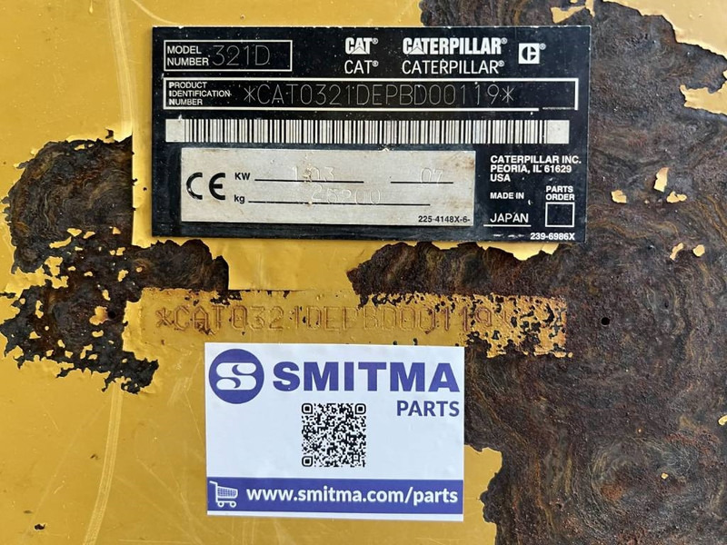 Cat 321D LCR - Ekskavator perayap: gambar 3 Cat 321D LCR - Ekskavator perayap: gambar 3