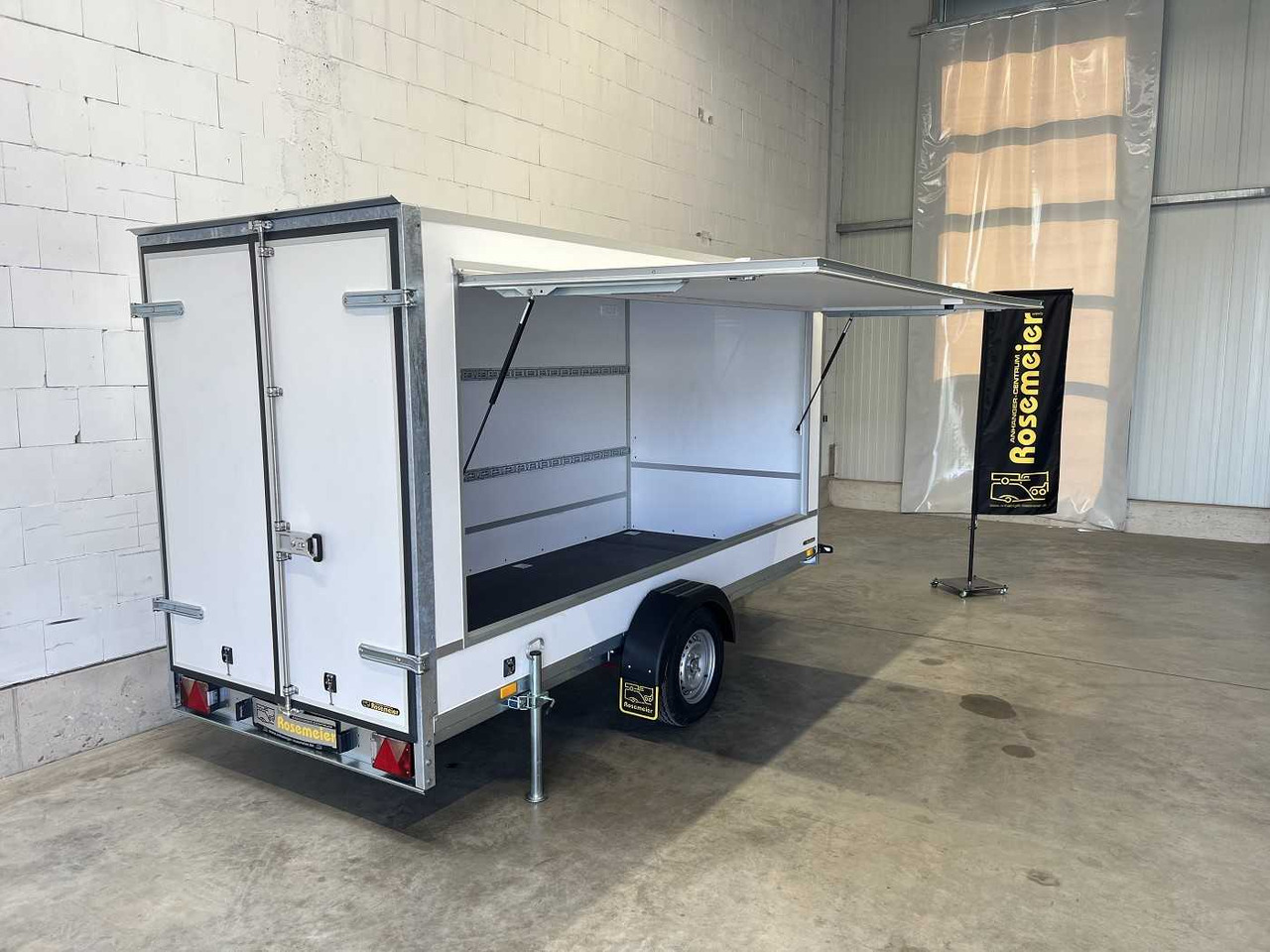 Trailer penjual baru BLYSS F1336HD mit Verkaufsklappe Kofferanhänger: gambar 6