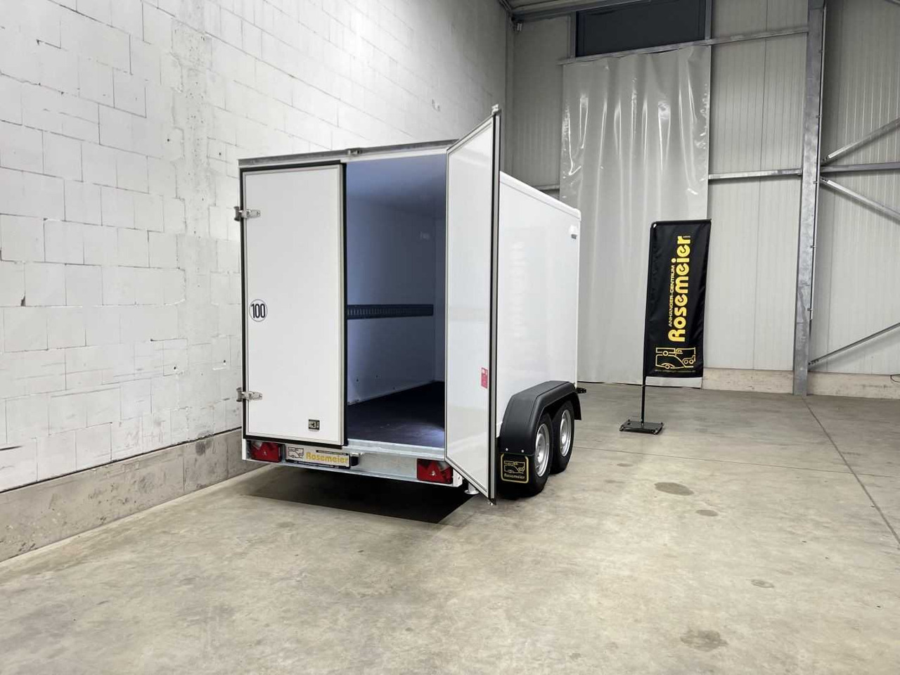 Trailer kotak tertutup baru BLYSS FS2730/180HTL Kofferanhänger: gambar 8