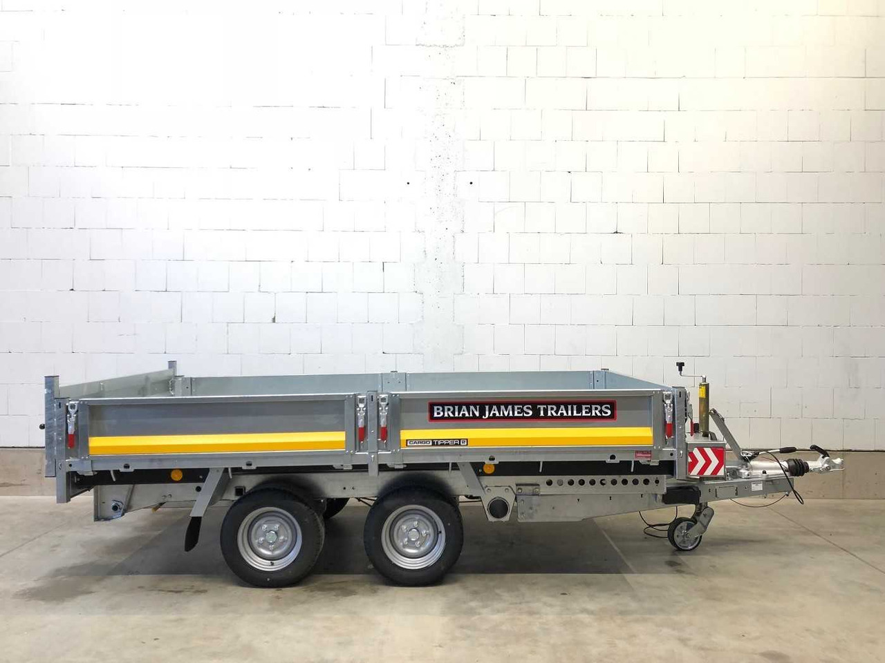 Trailer jungkit baru BRIAN_JAMES Cargo Tipper 2 2-Achser Pendel Rückwärtskipper: gambar 28