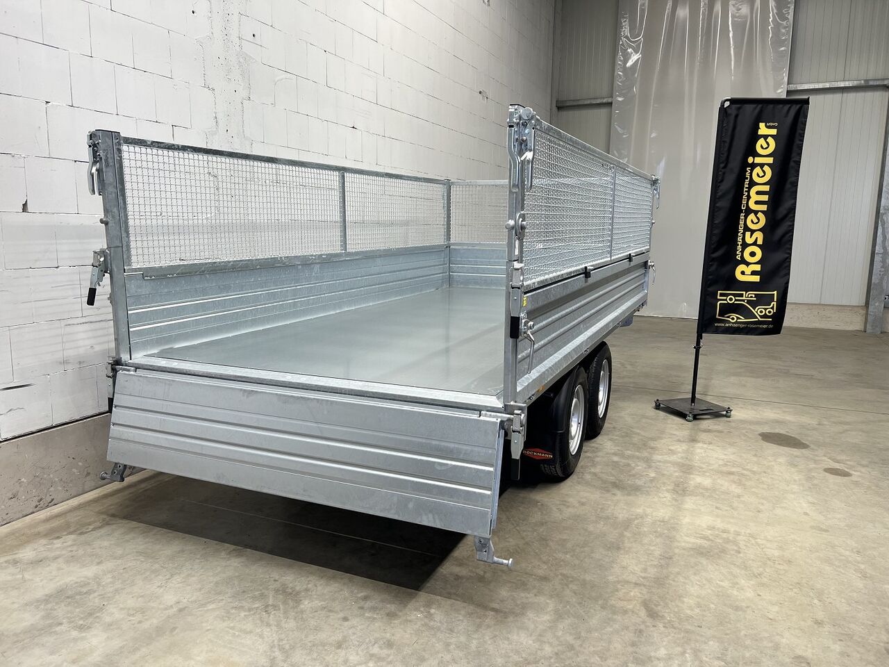 Böckmann DK-ST 3718/35 P Gitter Dreiseitenkipper - Trailer jungkit: gambar 1 Böckmann DK-ST 3718/35 P Gitter Dreiseitenkipper - Trailer jungkit: gambar 1