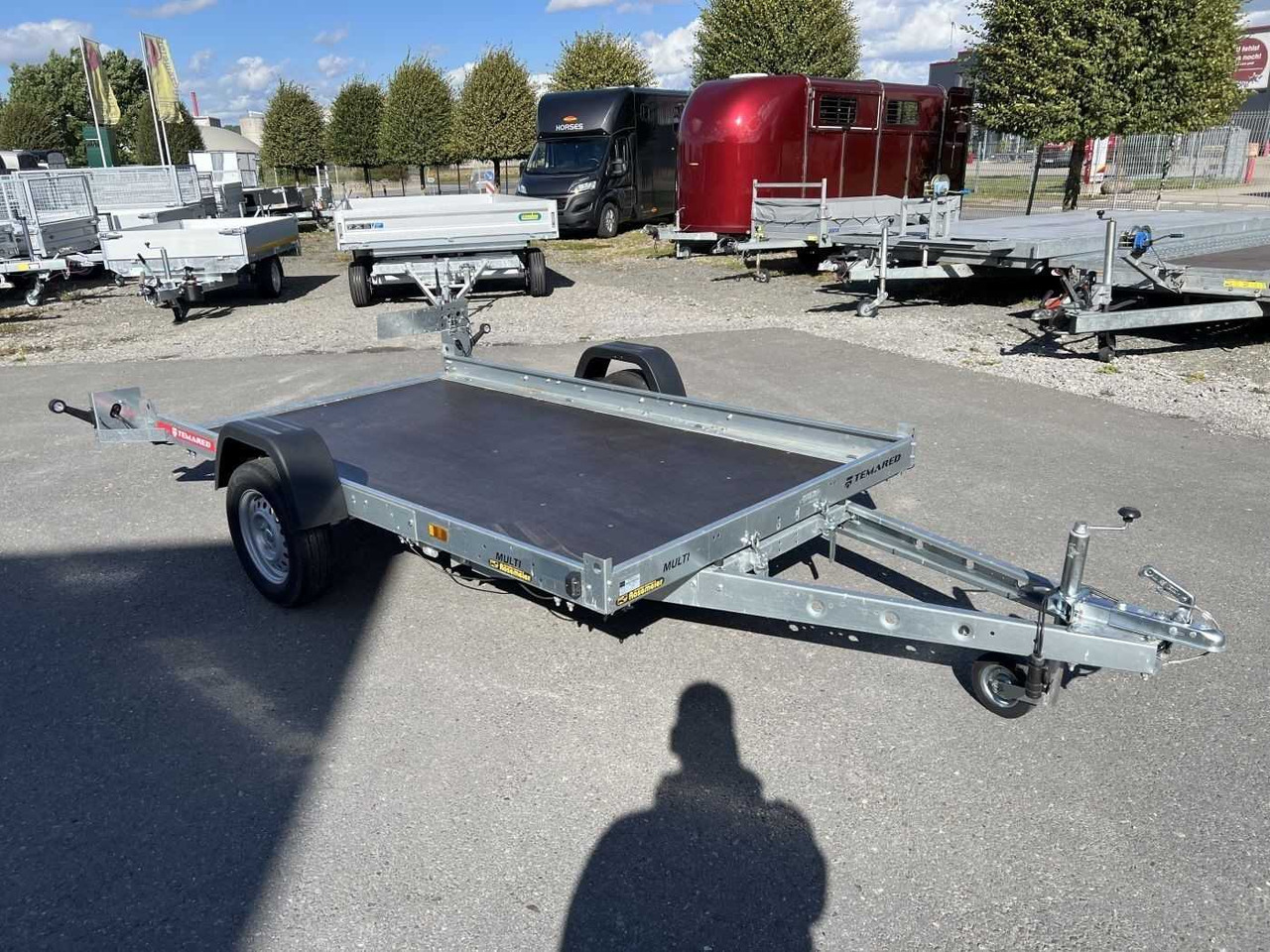 DC Plattform Motorradanhänger kippbar - Trailer sepeda motor: gambar 2 DC Plattform Motorradanhänger kippbar - Trailer sepeda motor: gambar 2