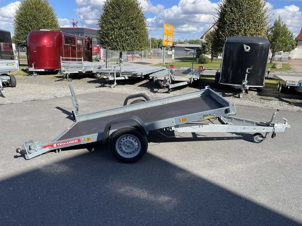 DC Plattform Motorradanhänger kippbar - Trailer sepeda motor: gambar 1 DC Plattform Motorradanhänger kippbar - Trailer sepeda motor: gambar 1