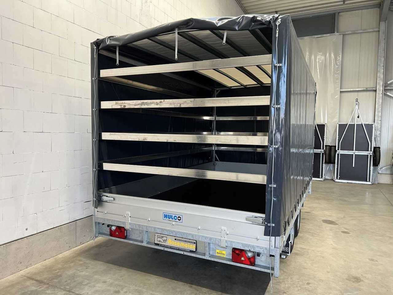 HULCO Medax-2 3000 Plane Hochlader - Trailer dengan terpal samping: gambar 5 HULCO Medax-2 3000 Plane Hochlader - Trailer dengan terpal samping: gambar 5