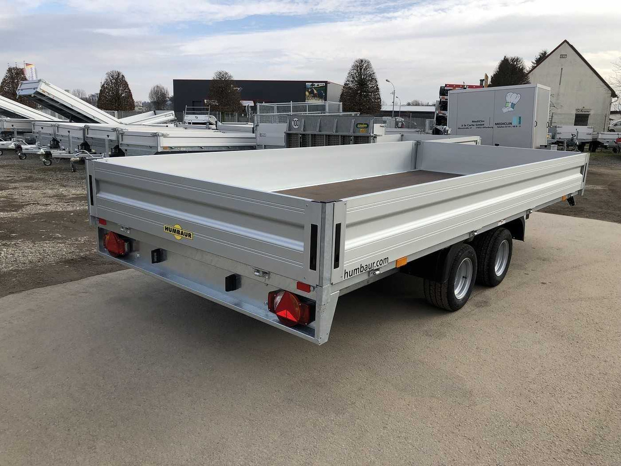 HUMBAUR HN 254118 Hochlader - Trailer flatbed: gambar 4 HUMBAUR HN 254118 Hochlader - Trailer flatbed: gambar 4