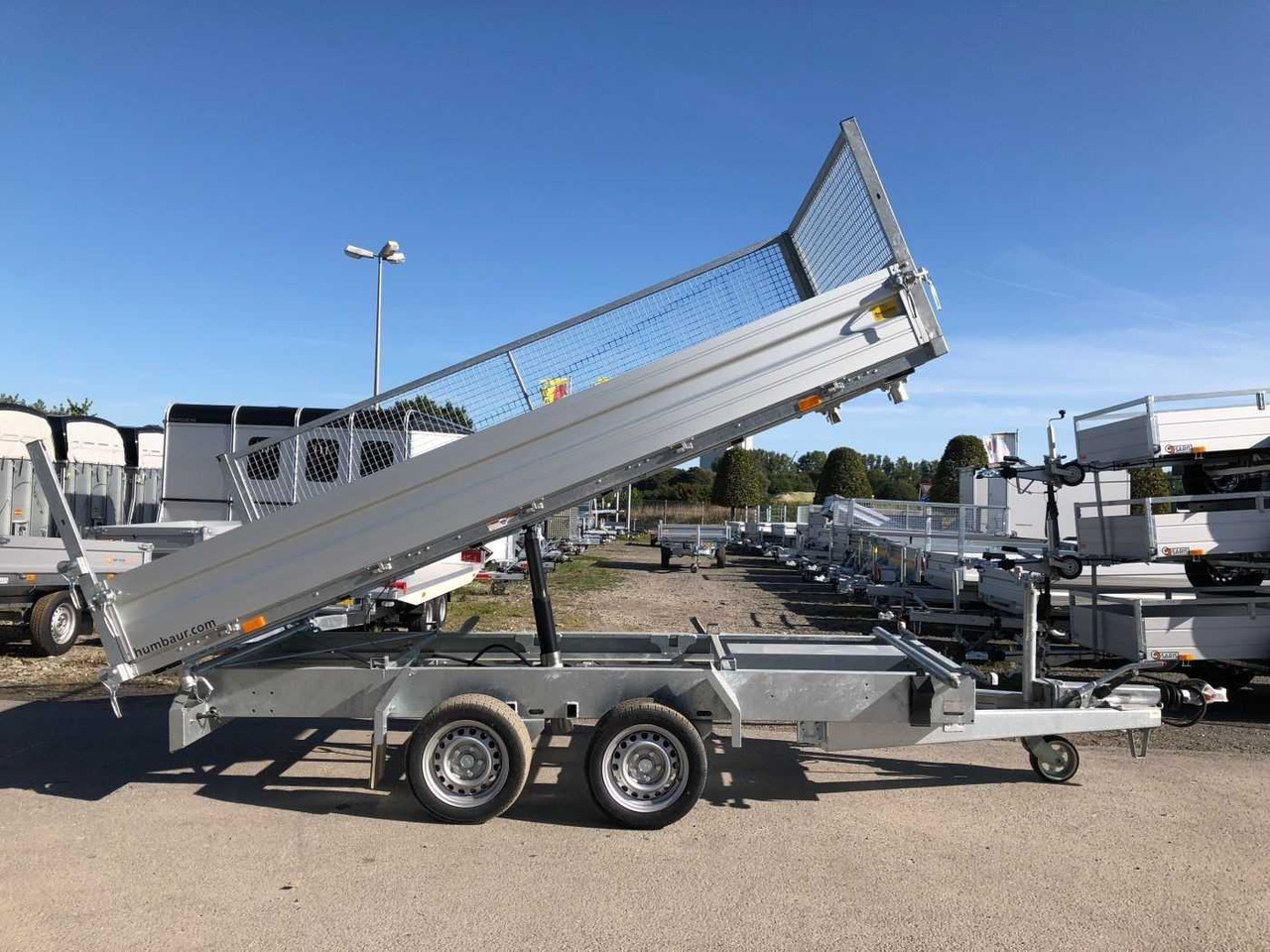 HUMBAUR HTK 3500.37 Gitter Dreiseitenkipper - Trailer jungkit: gambar 2 HUMBAUR HTK 3500.37 Gitter Dreiseitenkipper - Trailer jungkit: gambar 2