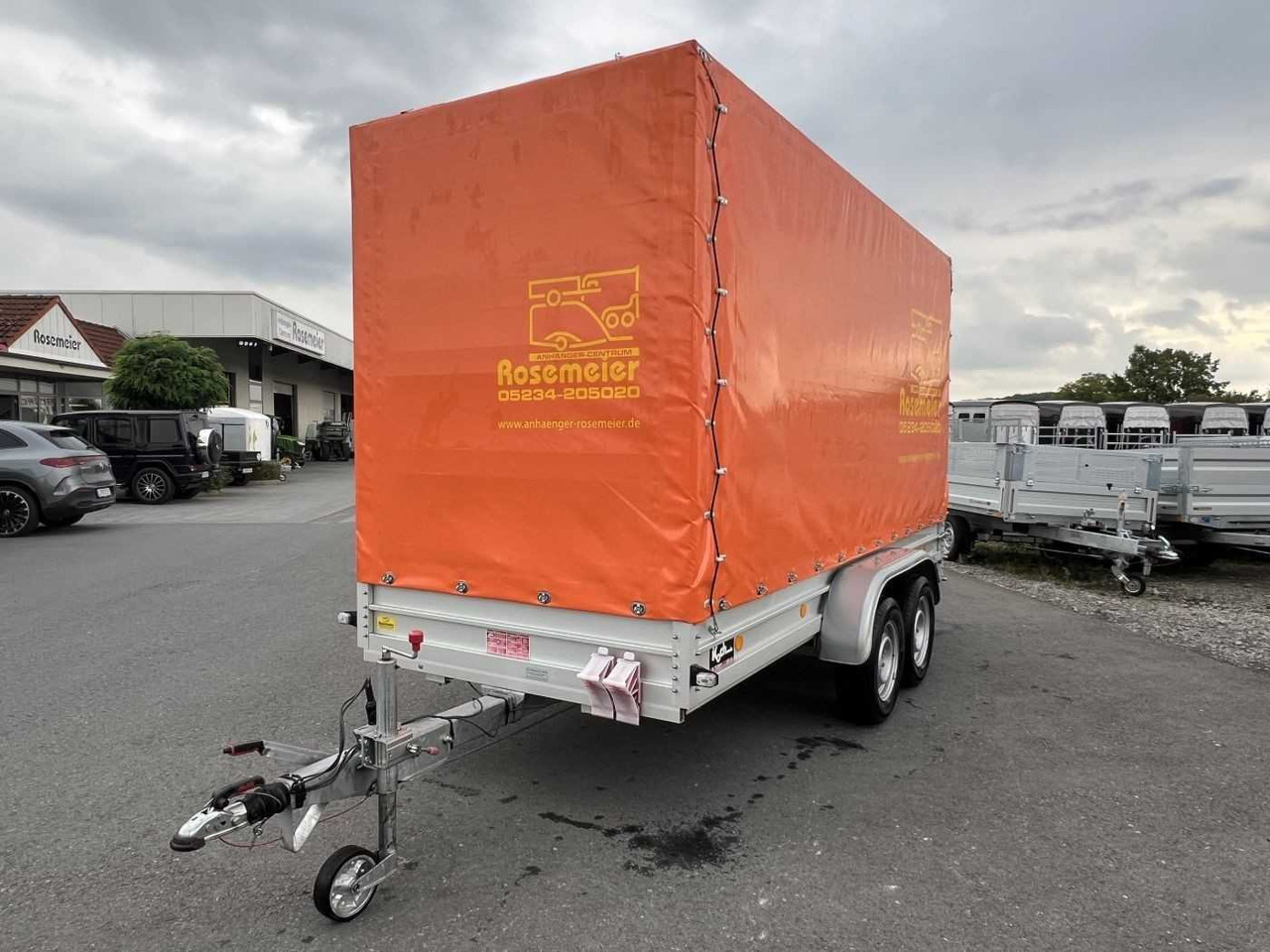 KOCH 150.400.26 Plane Kastenanhänger gebremst - Trailer dengan terpal samping: gambar 4 KOCH 150.400.26 Plane Kastenanhänger gebremst - Trailer dengan terpal samping: gambar 4