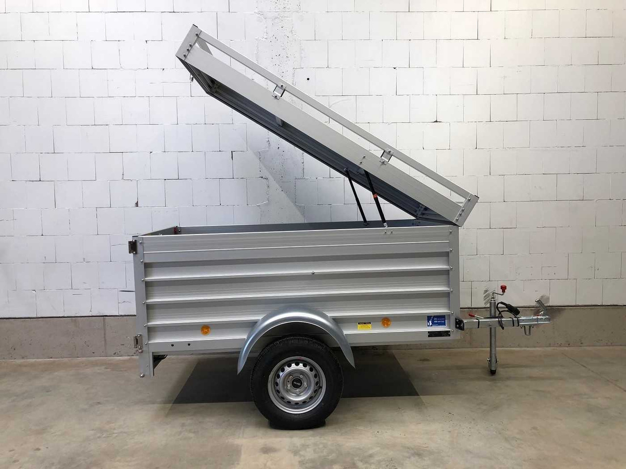 KOCH U2 mit 2 x BWEH, Deckel, Tür Deckelanhänger - Trailer mobil: gambar 1 KOCH U2 mit 2 x BWEH, Deckel, Tür Deckelanhänger - Trailer mobil: gambar 1