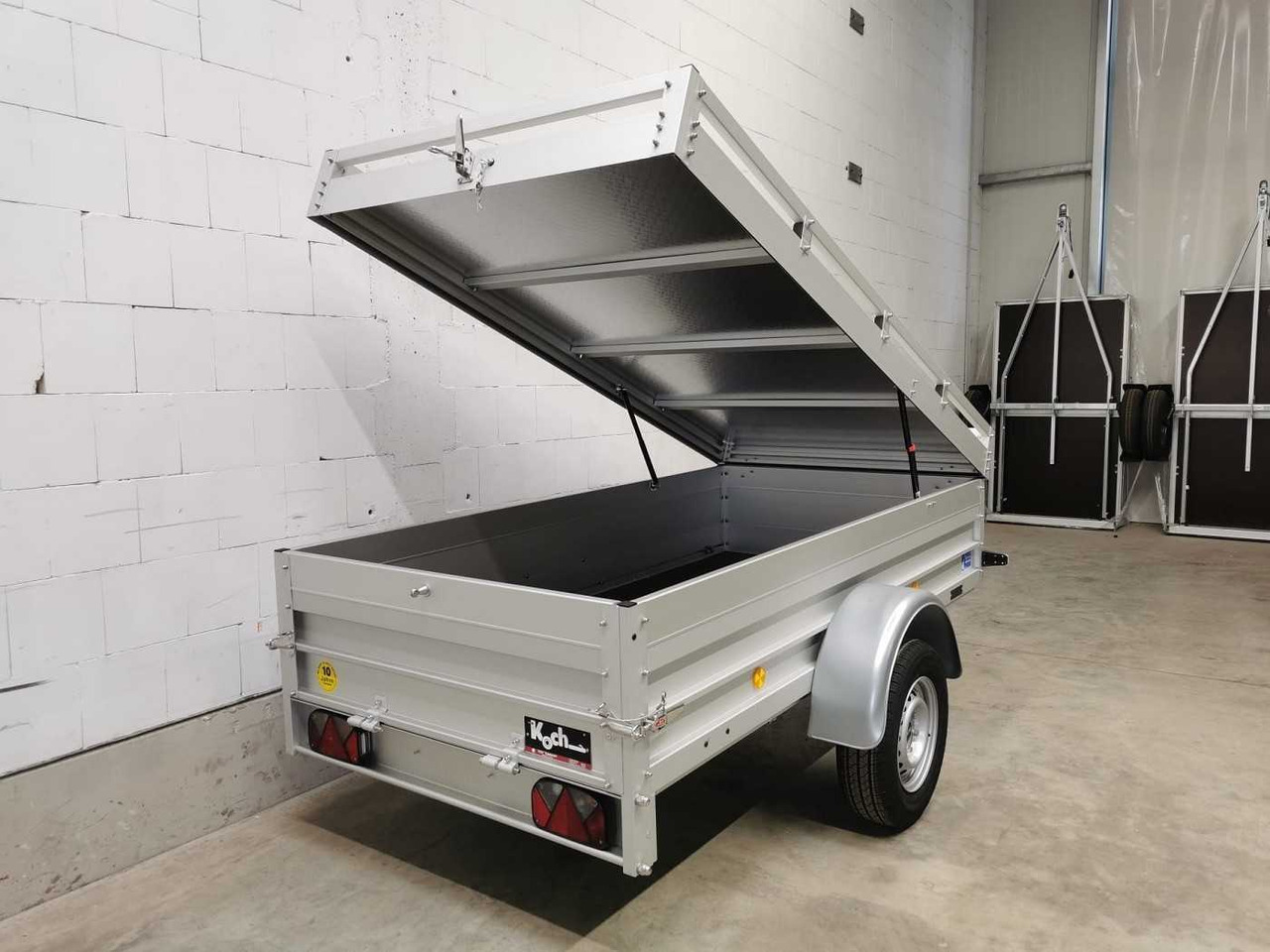 KOCH U4 Deckel Deckelanhänger - Trailer mobil: gambar 2 KOCH U4 Deckel Deckelanhänger - Trailer mobil: gambar 2