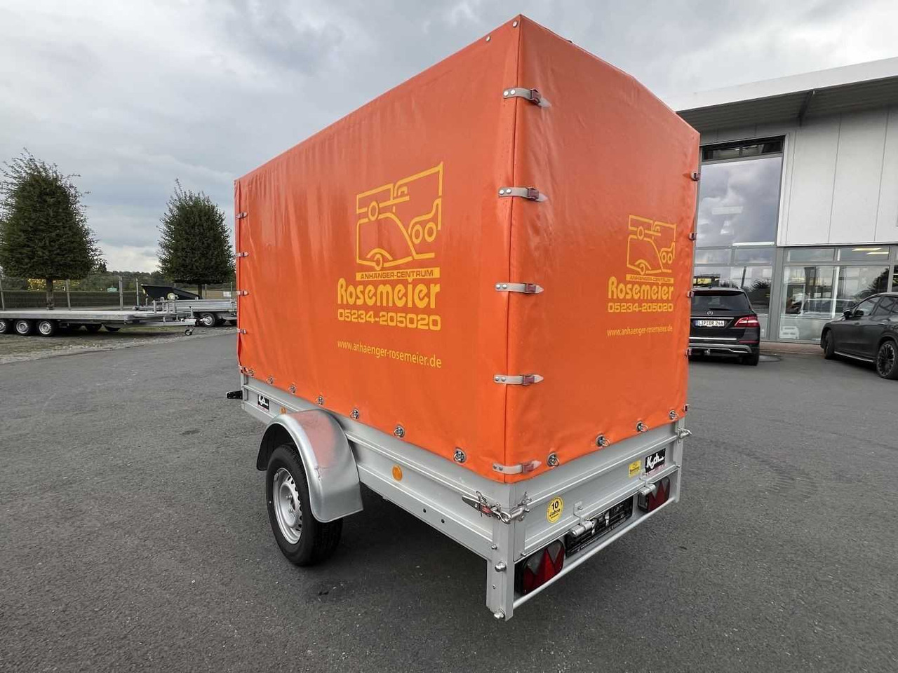 KOCH U4 Plane Kastenanhänger ungebremst - Trailer mobil: gambar 3 KOCH U4 Plane Kastenanhänger ungebremst - Trailer mobil: gambar 3
