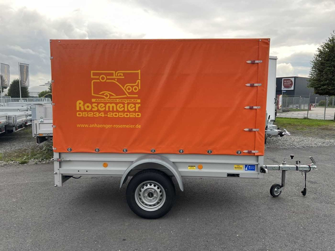 KOCH U4 Plane Kastenanhänger ungebremst - Trailer mobil: gambar 1 KOCH U4 Plane Kastenanhänger ungebremst - Trailer mobil: gambar 1