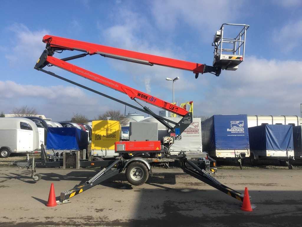 PAUS Lift GT 18A Sonderanhänger Mietgerät Maschinentransporter - Lift boom yang dapat ditarik: gambar 3 PAUS Lift GT 18A Sonderanhänger Mietgerät Maschinentransporter - Lift boom yang dapat ditarik: gambar 3