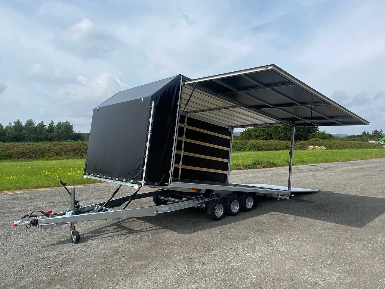ROSEMEIER VE Jumbo 35.5 Tridem-Planenaufbau Autotransporter - Trailer autotransporter: gambar 2 ROSEMEIER VE Jumbo 35.5 Tridem-Planenaufbau Autotransporter - Trailer autotransporter: gambar 2