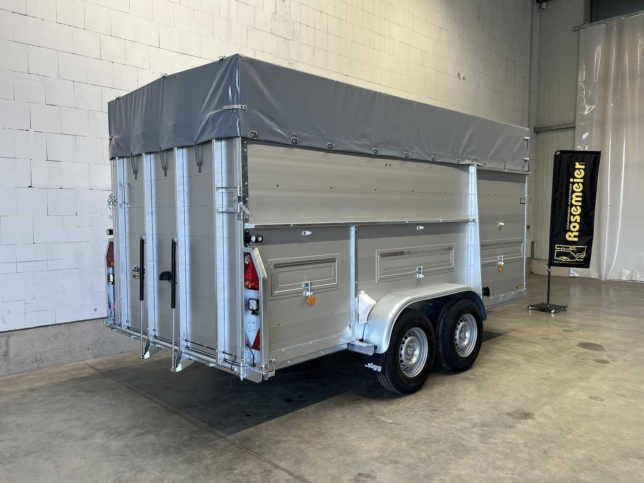 SIGG 35 V 40 - T8 - A15 Viehanhänger - Trailer pengangkut hewan: gambar 2 SIGG 35 V 40 - T8 - A15 Viehanhänger - Trailer pengangkut hewan: gambar 2