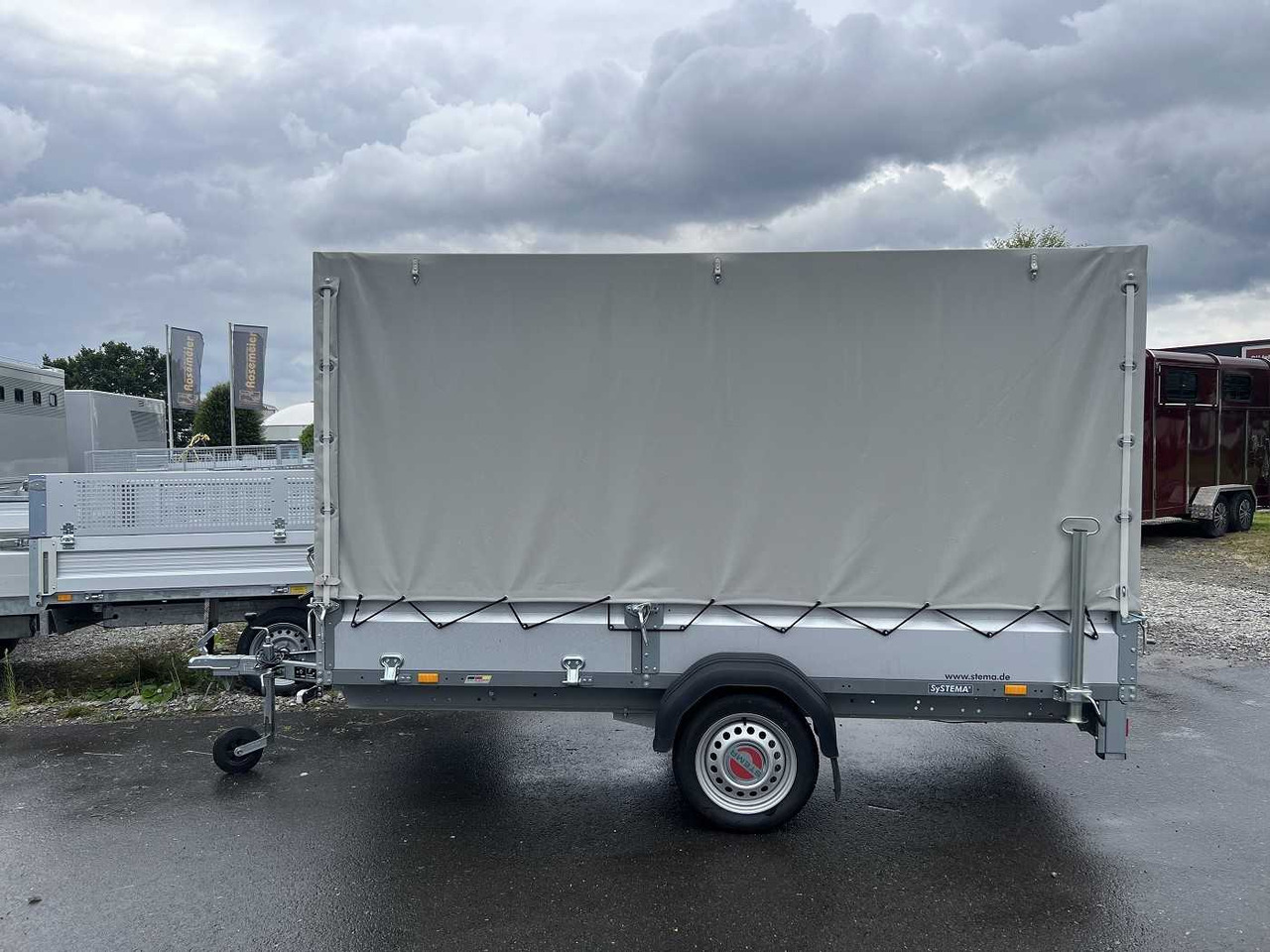 STEMA Rex 30 Plane Kastenanhänger ungebremst - Trailer mobil: gambar 1 STEMA Rex 30 Plane Kastenanhänger ungebremst - Trailer mobil: gambar 1