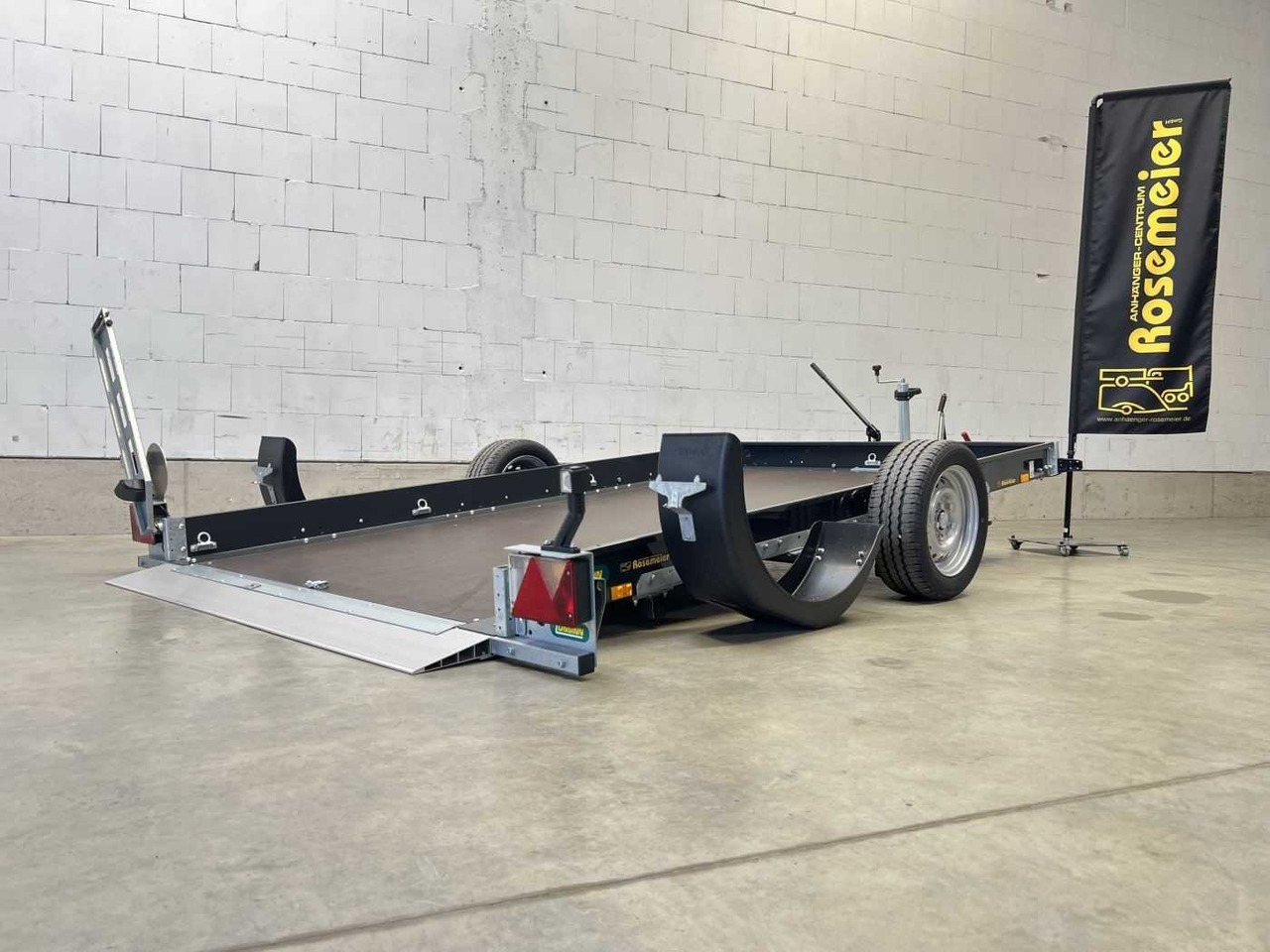 Trailer sepeda motor baru UNSINN UA 3118-15-13 Absenker Motorradanhänger: gambar 12