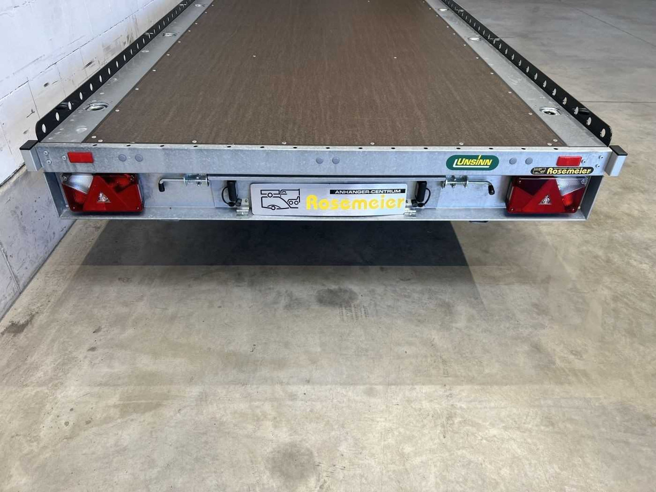 Trailer untuk mesin konstruksi baru UNSINN UF 3617-13 Maschinentransporter: gambar 9