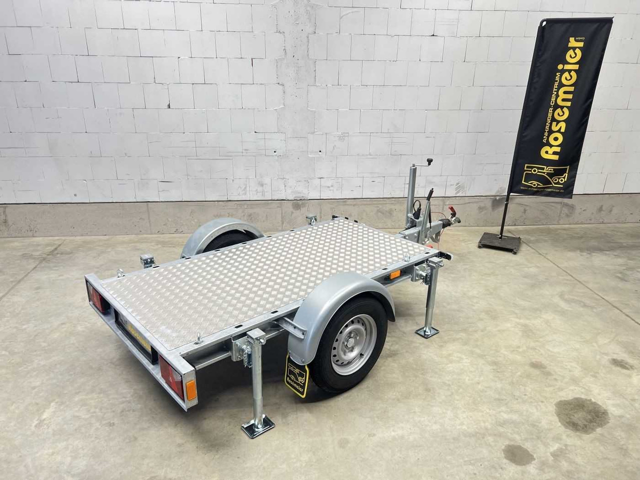 Trailer sepeda motor baru VEZEKO Generator 1-Achser Maschinentransporter: gambar 7 Trailer sepeda motor baru VEZEKO Generator 1-Achser Maschinentransporter: gambar 7