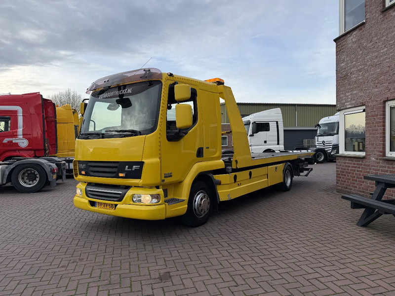 DAF LF 45 LF45-220 Abschelppwagen Falkom mit Anhanger / Schiebeplateau / Brill / Winde / Top Zustand - Truk pengangkut mobil: gambar 3 DAF LF 45 LF45-220 Abschelppwagen Falkom mit Anhanger / Schiebeplateau / Brill / Winde / Top Zustand - Truk pengangkut mobil: gambar 3
