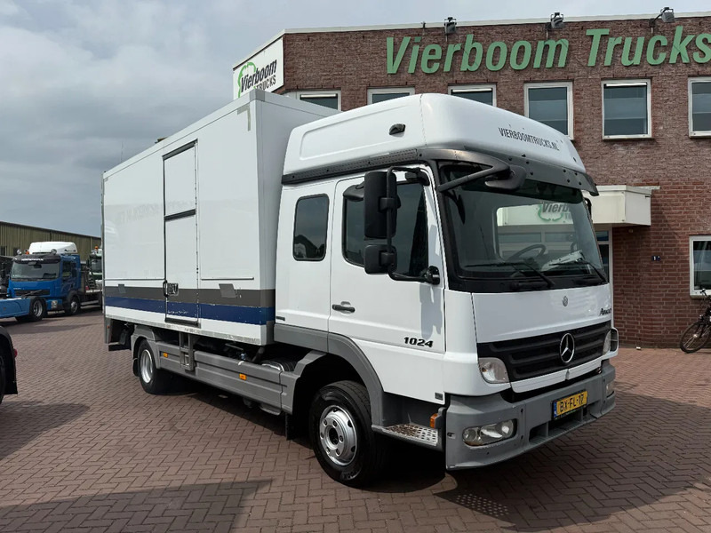Mercedes-Benz Atego 1024 ATEGO 1024L Kuhlkoffer Carrier Anhangerkupplung TUV bis 10-2025 - Truk berpendingin: gambar 1 Mercedes-Benz Atego 1024 ATEGO 1024L Kuhlkoffer Carrier Anhangerkupplung TUV bis 10-2025 - Truk berpendingin: gambar 1