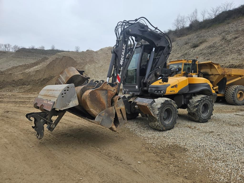 MECALAC 12 MTX - Ekskavator roda: gambar 2 MECALAC 12 MTX - Ekskavator roda: gambar 2