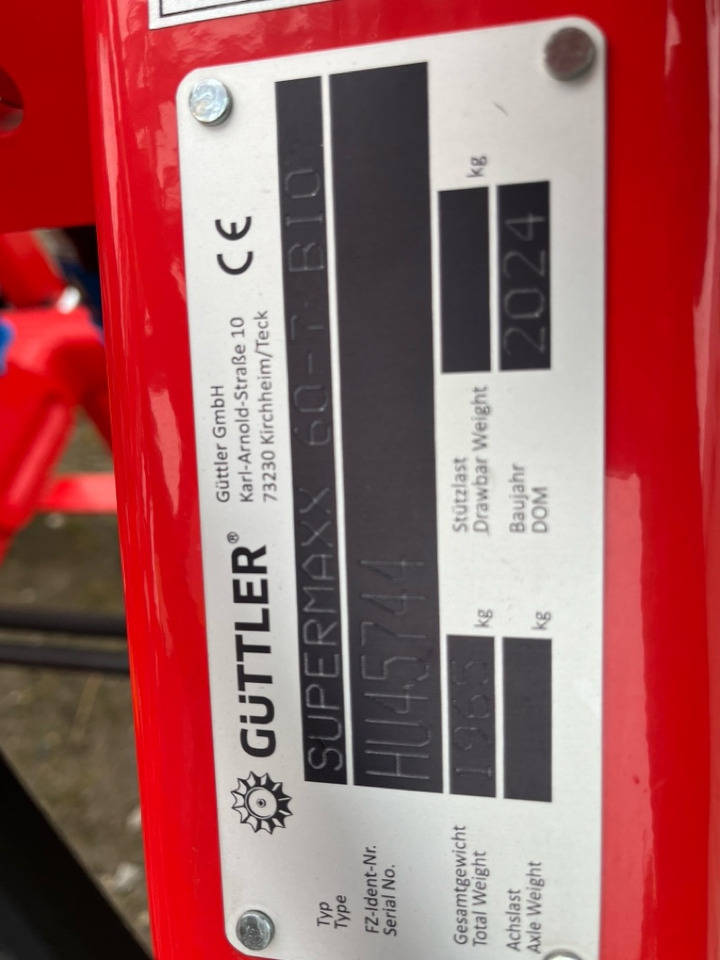 Güttler SuperMaxx 60-7 BIO - Petani: gambar 4 Güttler SuperMaxx 60-7 BIO - Petani: gambar 4
