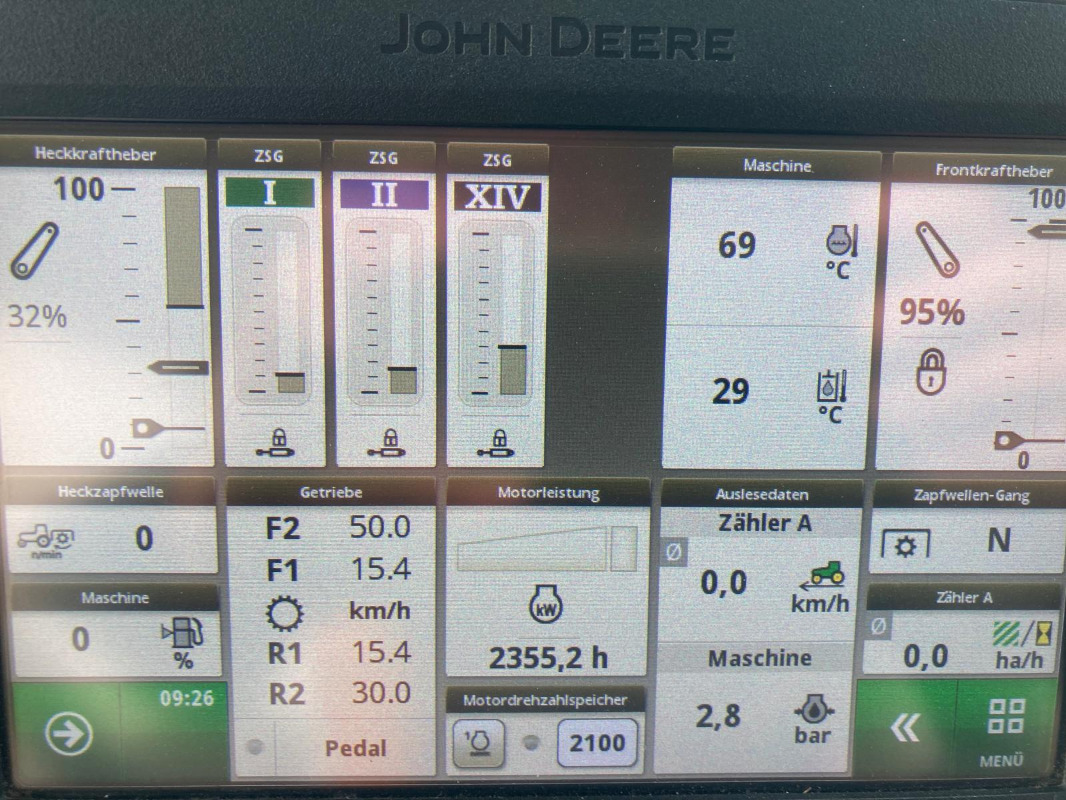 John Deere 6110R - Traktor: gambar 4 John Deere 6110R - Traktor: gambar 4