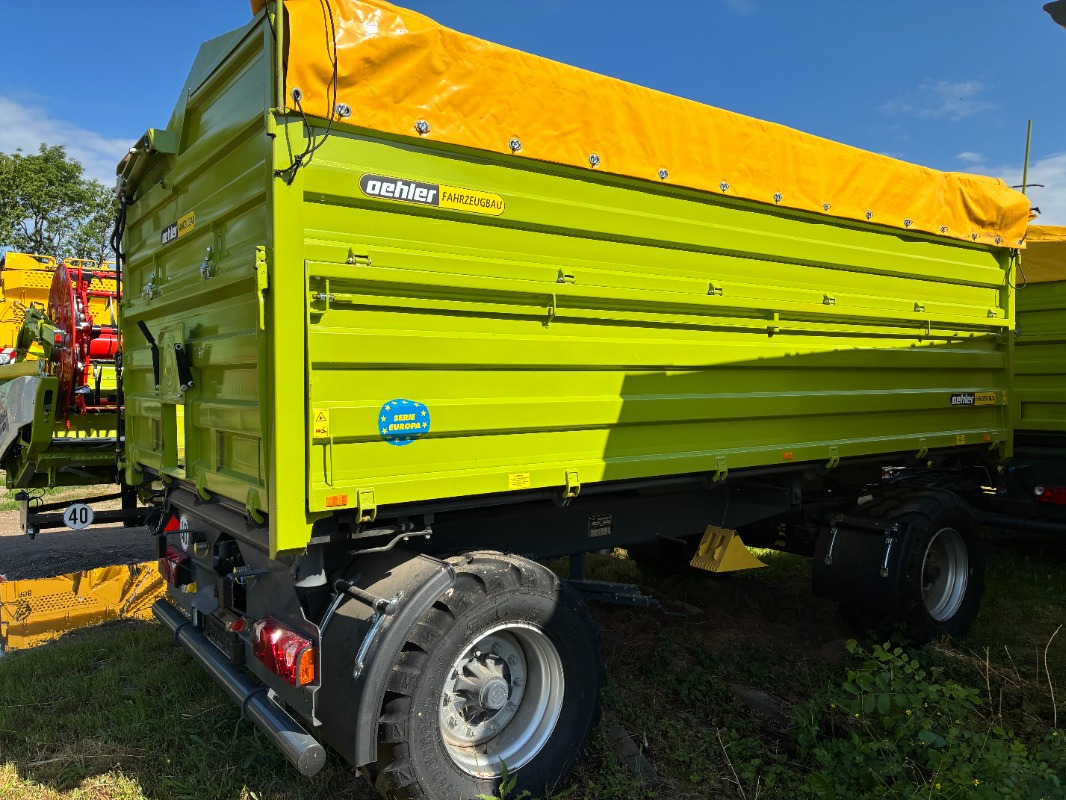 Oehler OL ZDK 180 - Trailer jungkit pertanian/ Tempat sampah: gambar 3 Oehler OL ZDK 180 - Trailer jungkit pertanian/ Tempat sampah: gambar 3