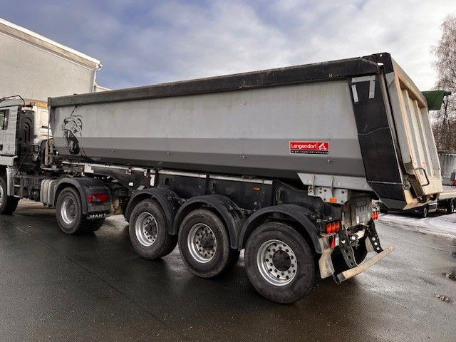 Langendorf SKS-HS 24/30 Stahlmulde Plasticauskleidung - Semi-trailer jungkit: gambar 1 Langendorf SKS-HS 24/30 Stahlmulde Plasticauskleidung - Semi-trailer jungkit: gambar 1