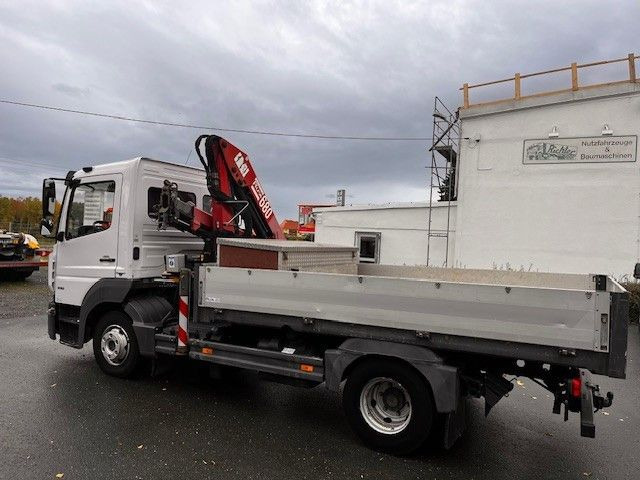 Mercedes-Benz Atego 818 mit Ladekran - Truk derek: gambar 3 Mercedes-Benz Atego 818 mit Ladekran - Truk derek: gambar 3