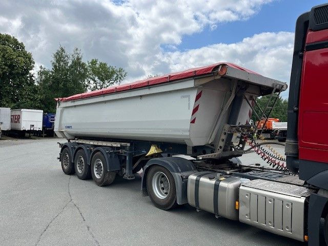 Schmitz Cargobull SKI 24 SL7,5 Stahlmulde elektrisches Verdeck TOP - Semi-trailer jungkit: gambar 1 Schmitz Cargobull SKI 24 SL7,5 Stahlmulde elektrisches Verdeck TOP - Semi-trailer jungkit: gambar 1