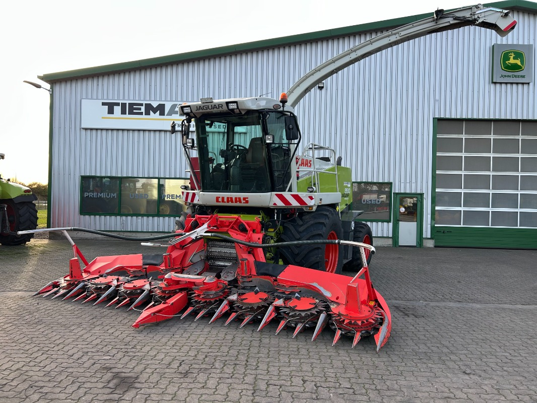 CLAAS Jaguar 890 mit Kemper 360 und PU - Mesin pemanen: gambar 1 CLAAS Jaguar 890 mit Kemper 360 und PU - Mesin pemanen: gambar 1