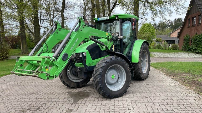 Deutz-Fahr 5115 - Keranjang pemuatan sendiri: gambar 1 Deutz-Fahr 5115 - Keranjang pemuatan sendiri: gambar 1