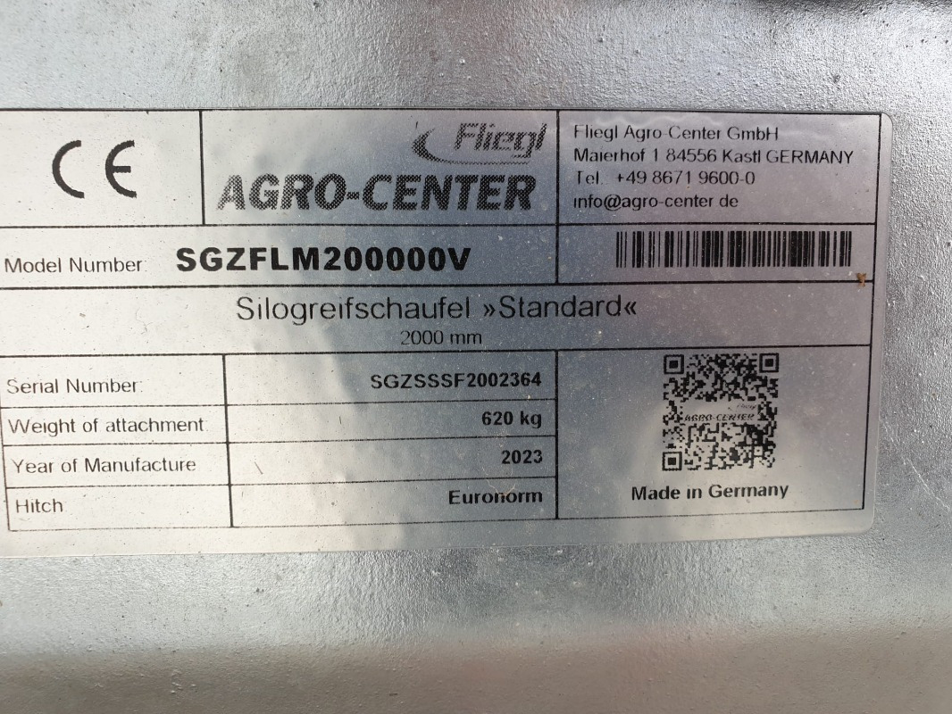 Fliegl SILOGREIFSCHAUFEL - Pemuat depan untuk traktor: gambar 5 Fliegl SILOGREIFSCHAUFEL - Pemuat depan untuk traktor: gambar 5