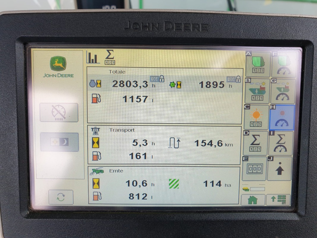 John Deere 8600I - Mesin pemanen: gambar 4 John Deere 8600I - Mesin pemanen: gambar 4