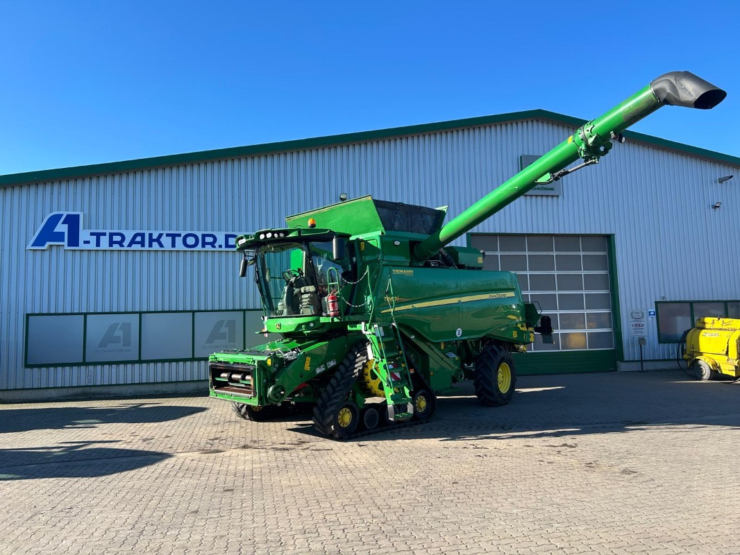 John Deere T660 - Pemanen gabungan: gambar 1 John Deere T660 - Pemanen gabungan: gambar 1