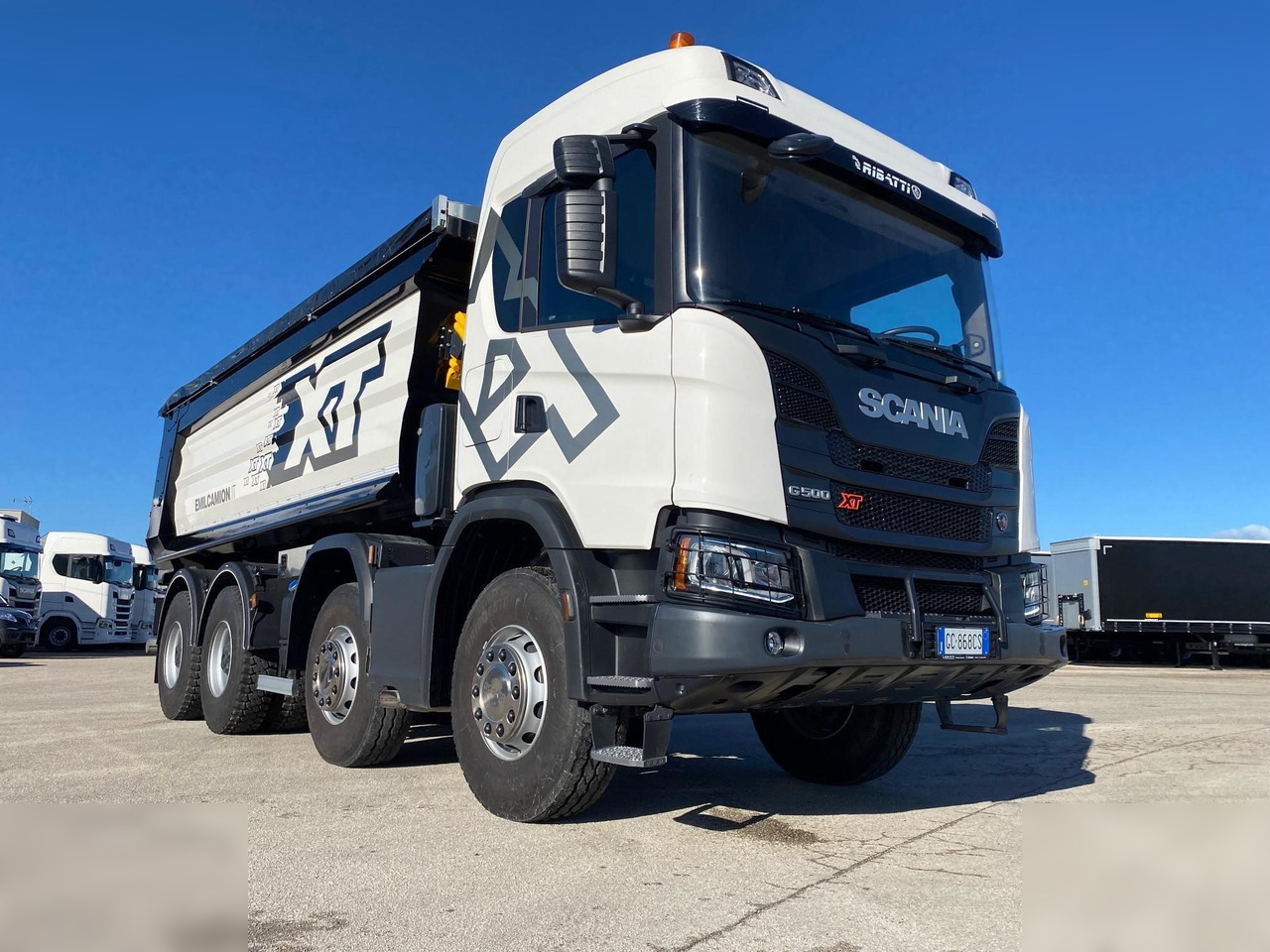 SCANIA G500 XT - Truk jungkit: gambar 4 SCANIA G500 XT - Truk jungkit: gambar 4