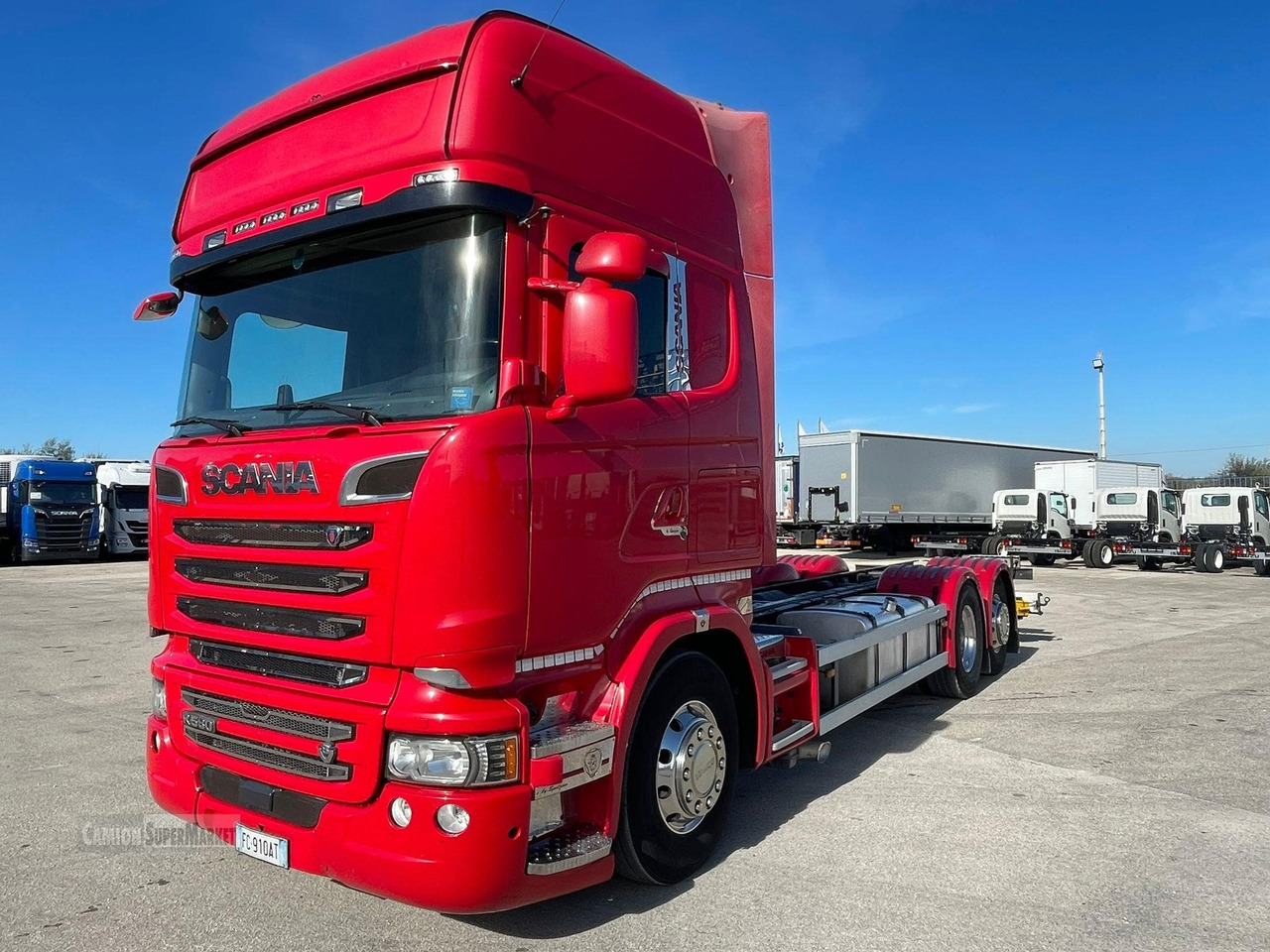 SCANIA R580 - Pengangkut kontainer/ Container truck: gambar 1 SCANIA R580 - Pengangkut kontainer/ Container truck: gambar 1