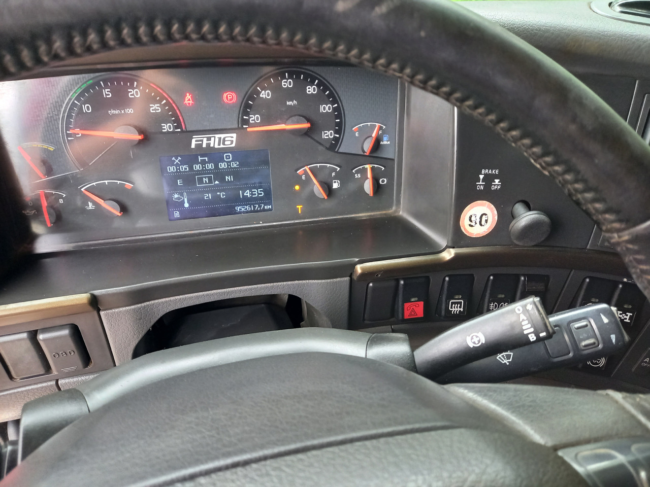 Tractor head VOLVO FH 16, 6x4, 700, HÜDRAULIKA: gambar 38